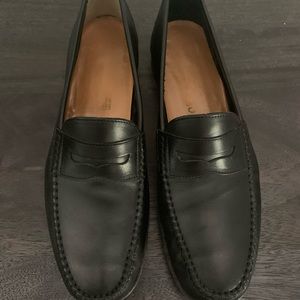 Salvatore Ferragamo black loafers